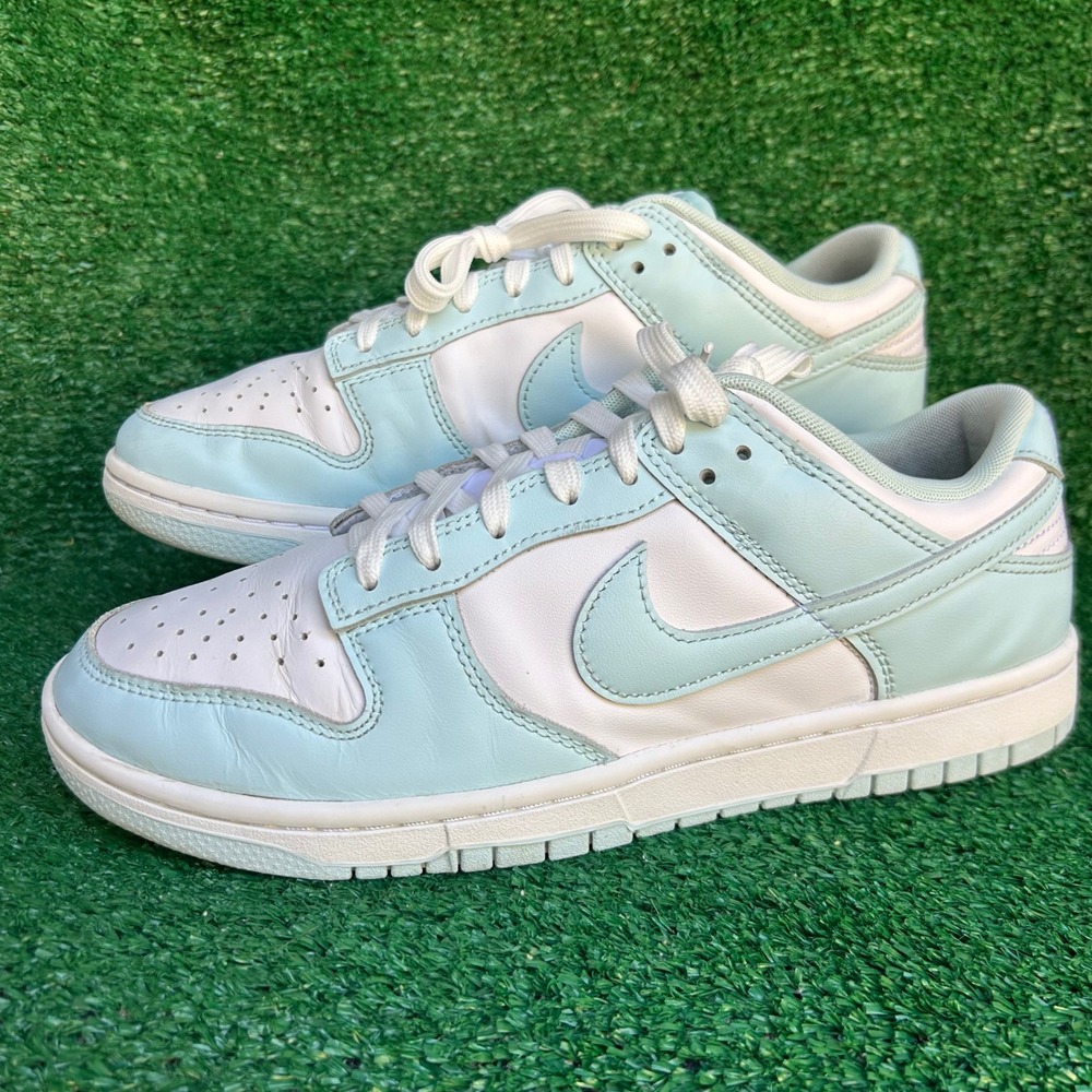 Nike Dunk Low Next Nature Sea Glass Sail Mint Green DV0833-104 Mens 8.5